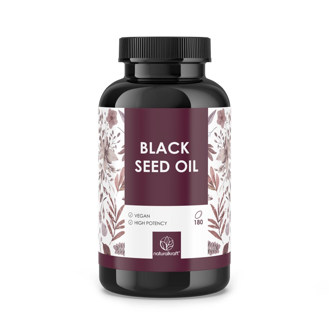 Black Seed Oil Softgels